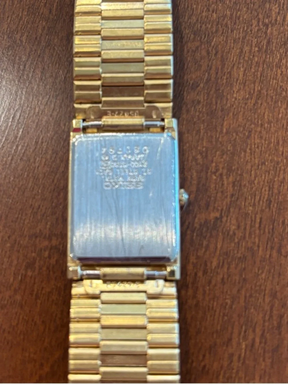 Vintage 1990 Seiko 2Y00-5E60 Half Moon Piano Dial Gold Watch - Untested / Rare